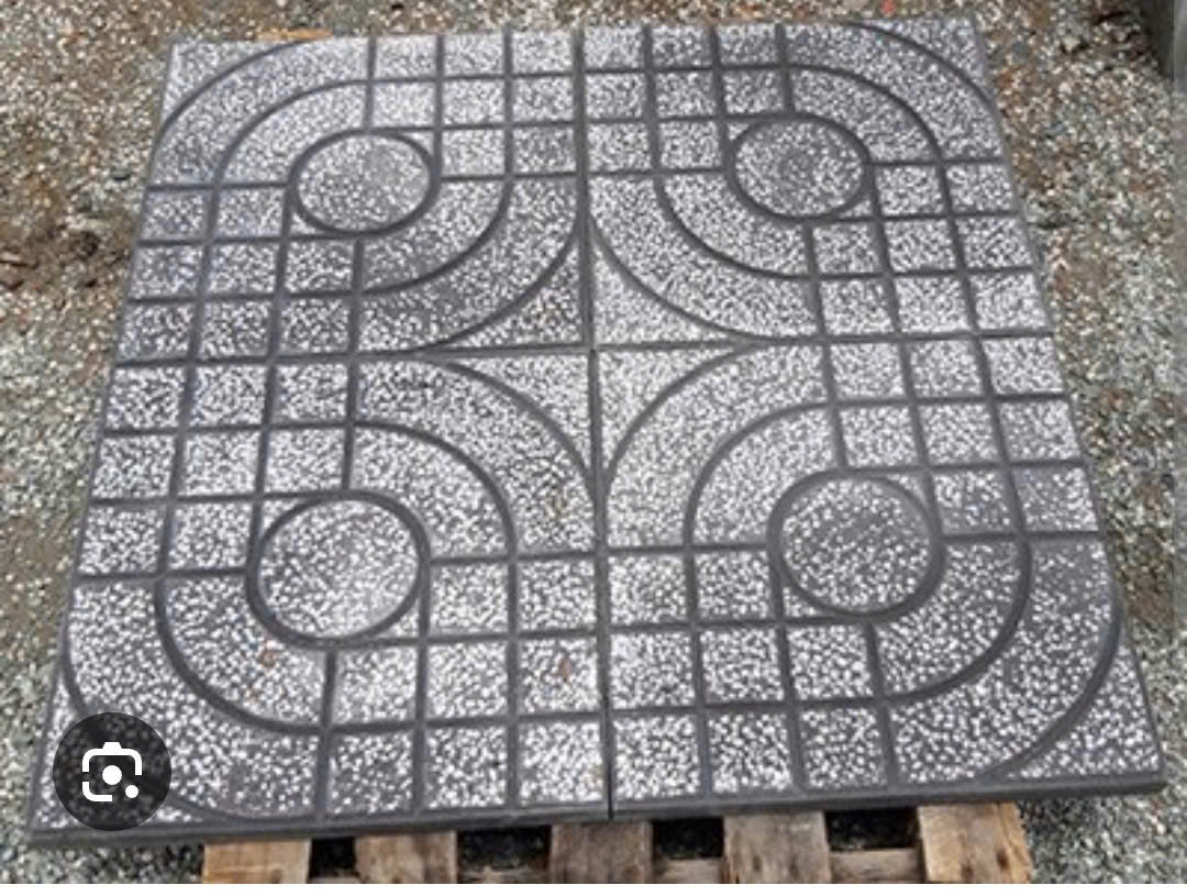 Gạch vỉa hè (Mắt Nai Xám) 40x40cm-4546